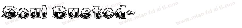 Soul Busted字体转换